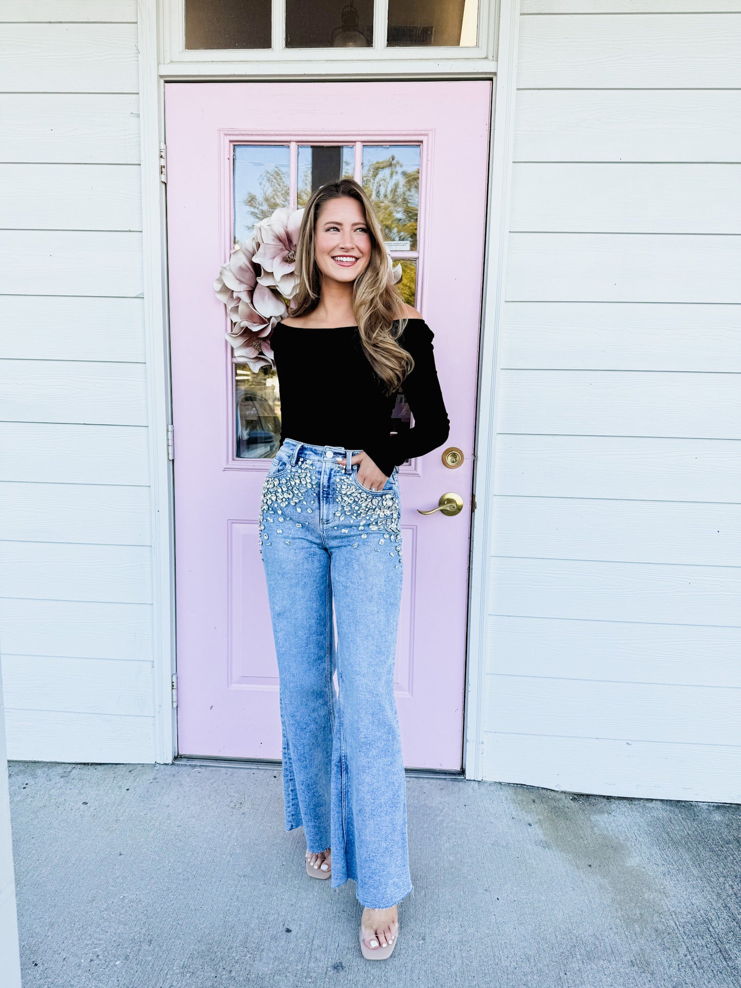 Dear John Fiona Wide Leg - Sparkle