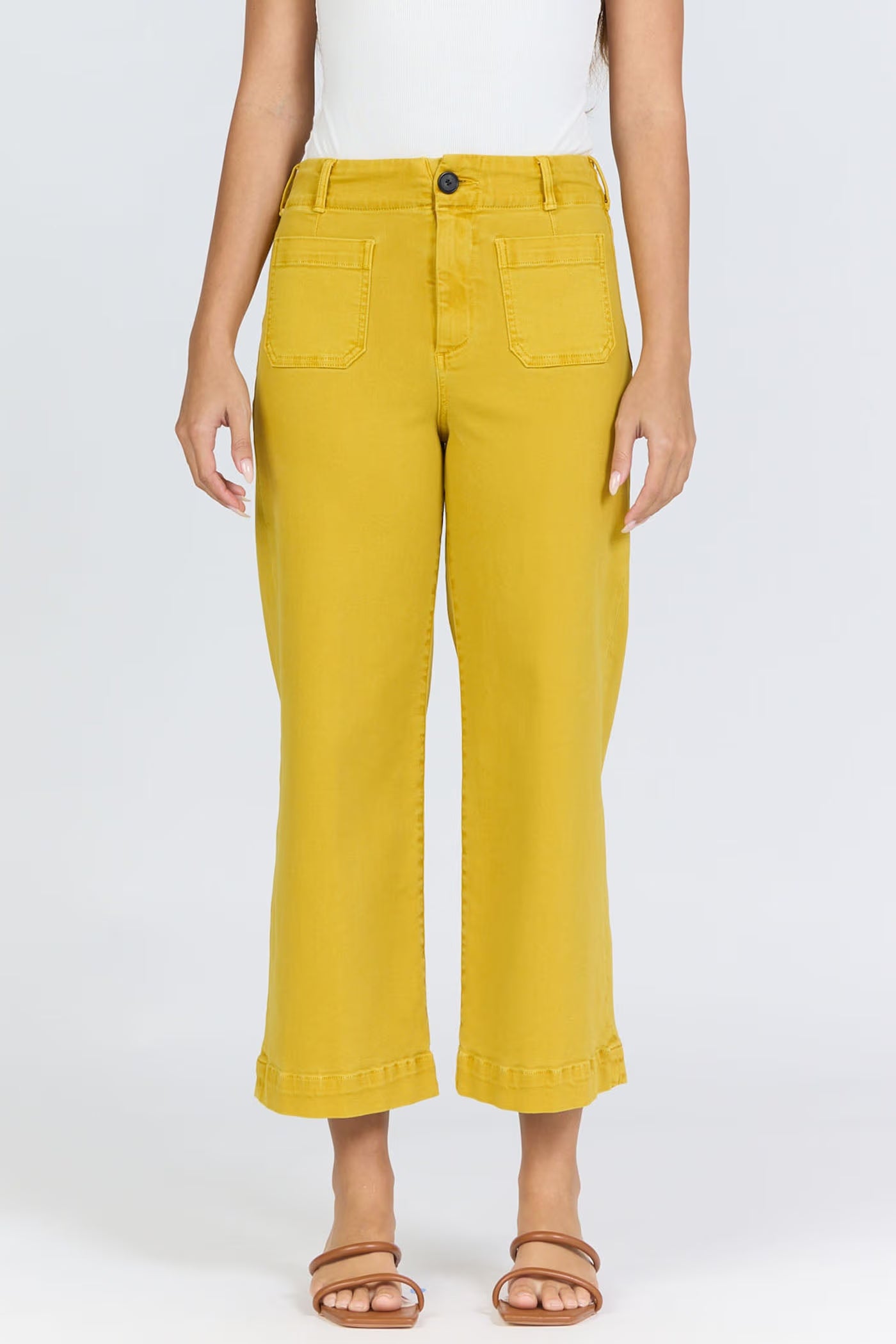 Dear John Wide Leg Audrey - Goldflake