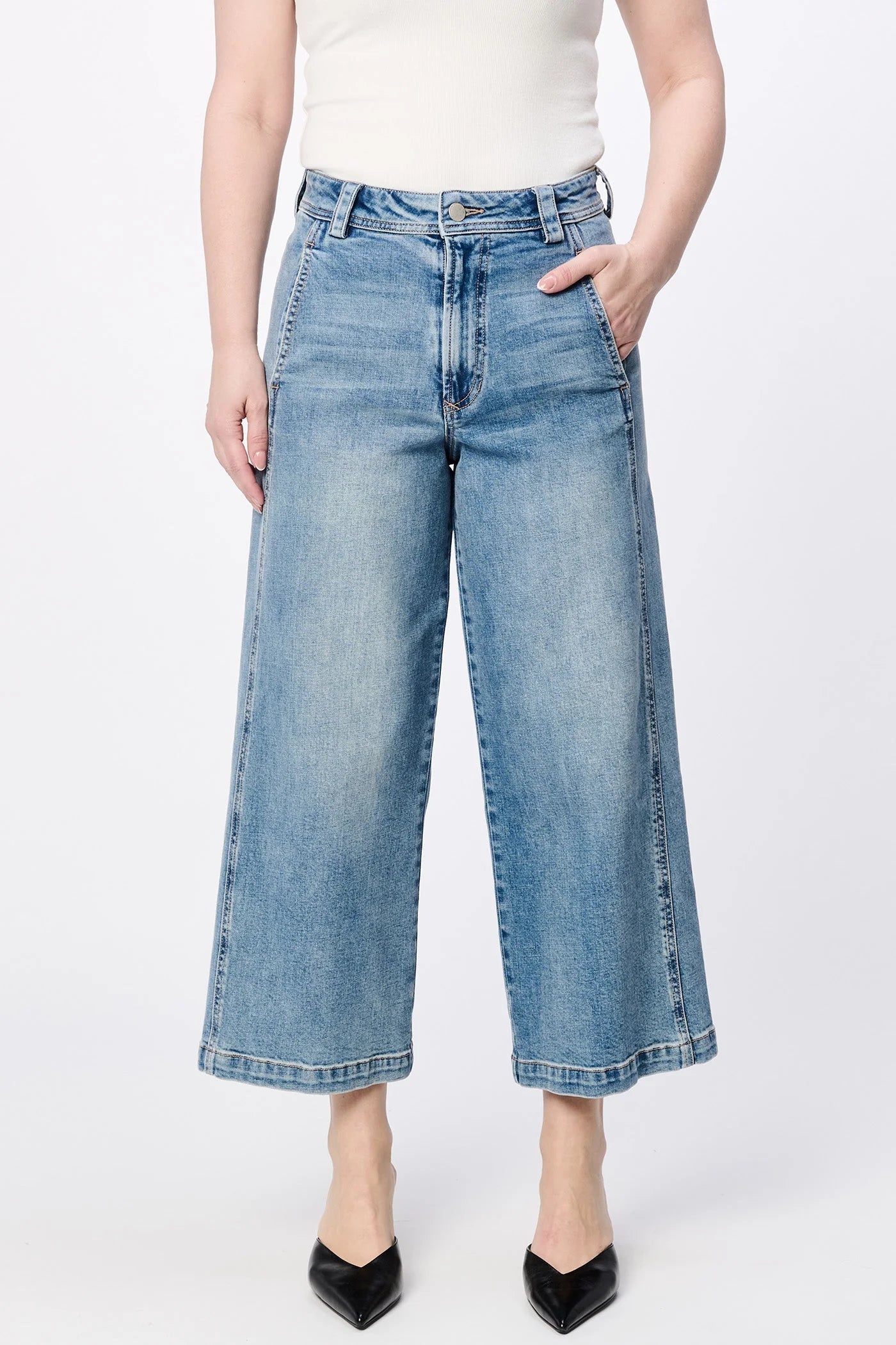 Dear John Audrey Wide Leg Jean - Surfwind