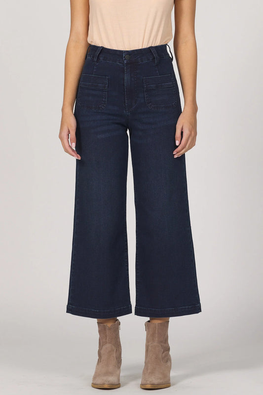 Dear John Audrey Wide Leg Jean - Roselle