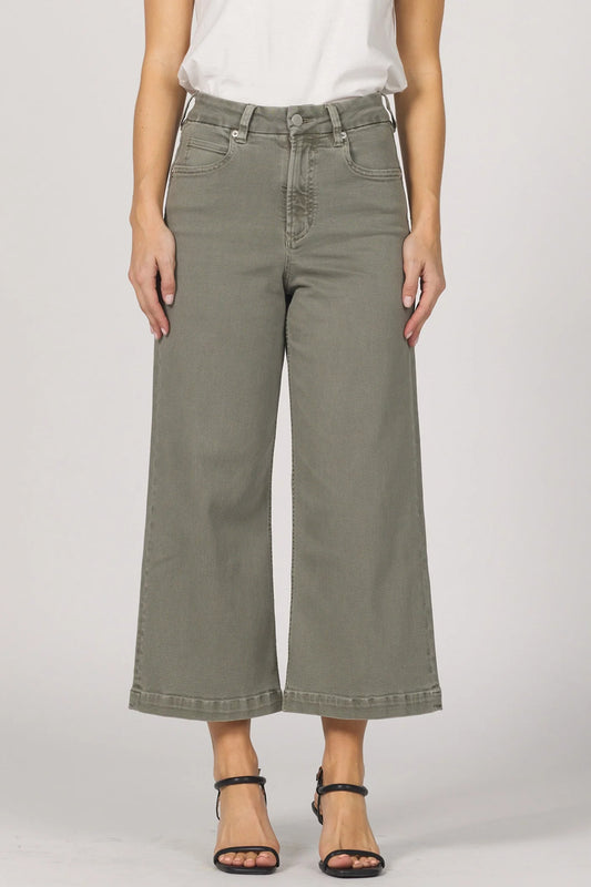 Dear John Audrey Wide Leg Jean - Vetiveer
