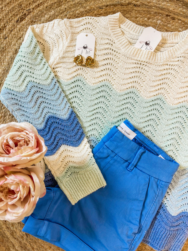 Dear John North Hampton Short - Azure Blue