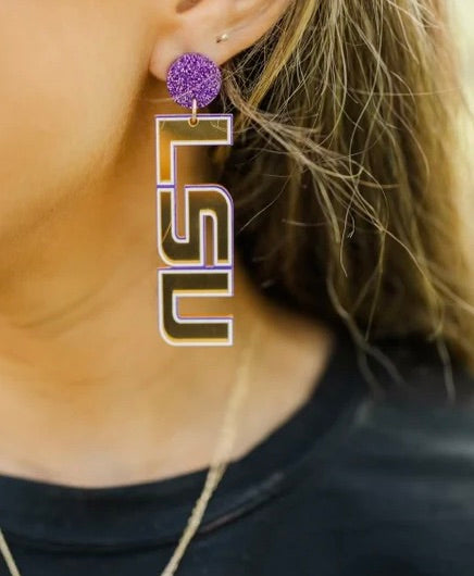TSD LSU Gold Mirror Drops
