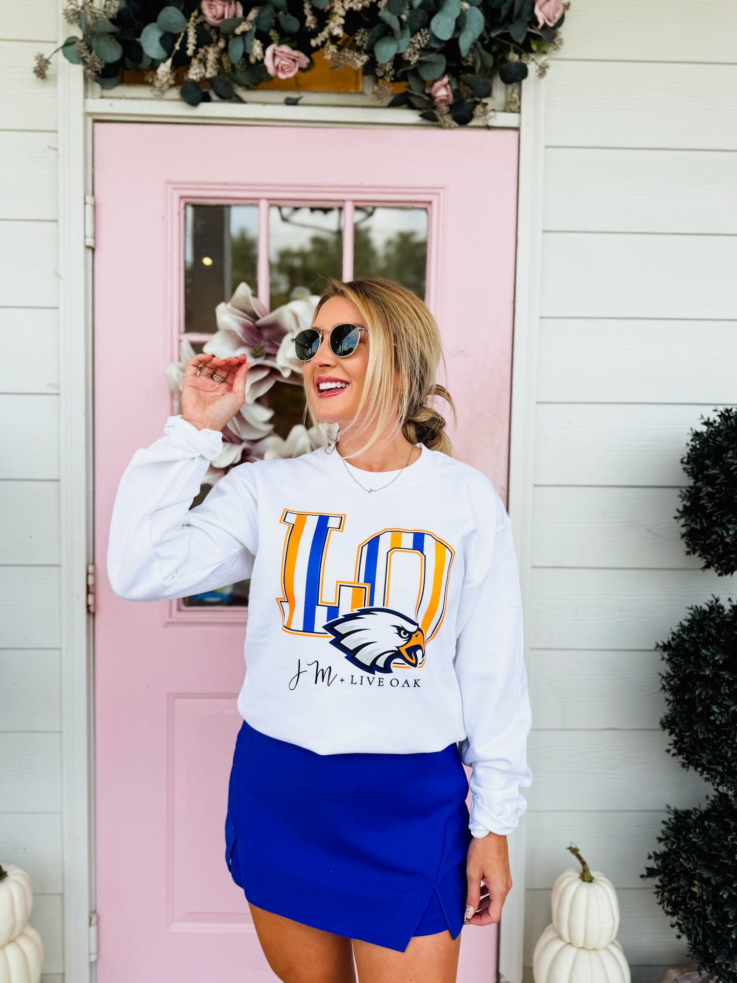 *PRE-ORDER* JM + Live Oak New Logo Polka Dot - Adult