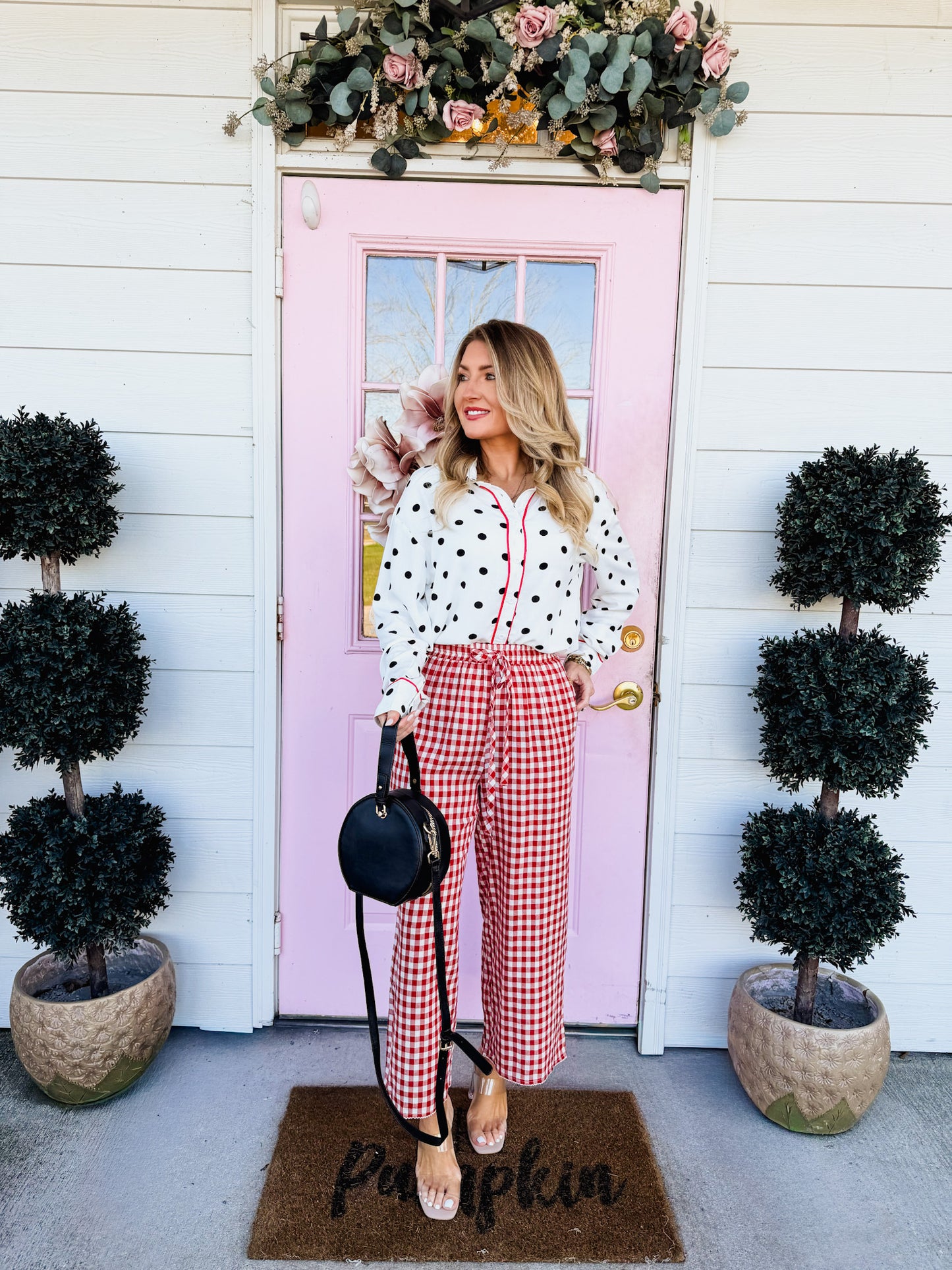 Apple Butter Pants - Red Ivory