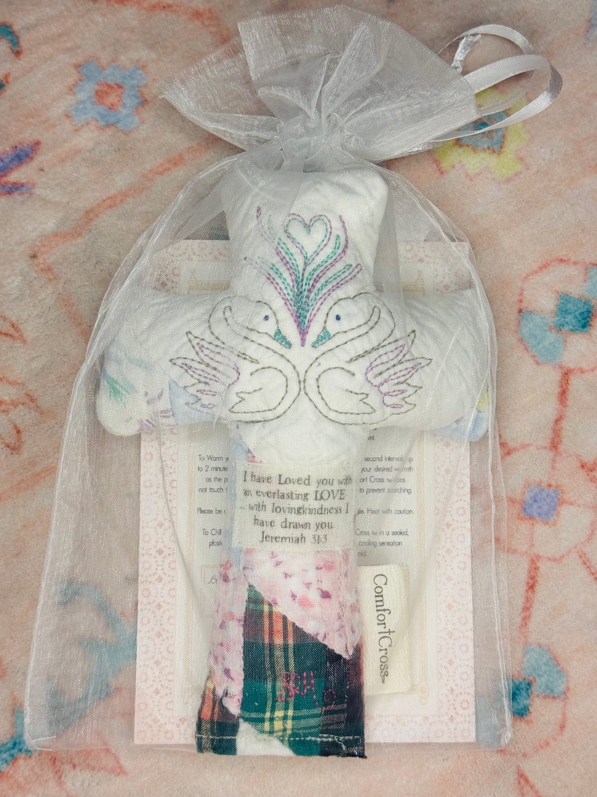 Comfort Crosses - True Love (Swans) - Lavender Scent