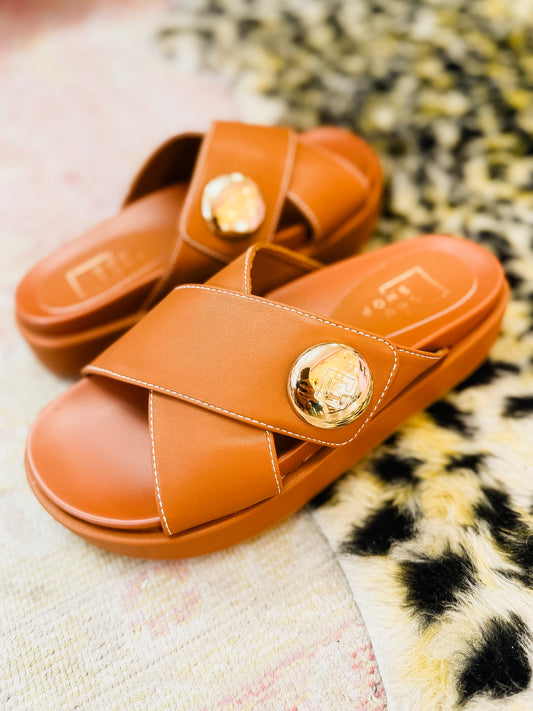 Katie Platform Slide - Camel