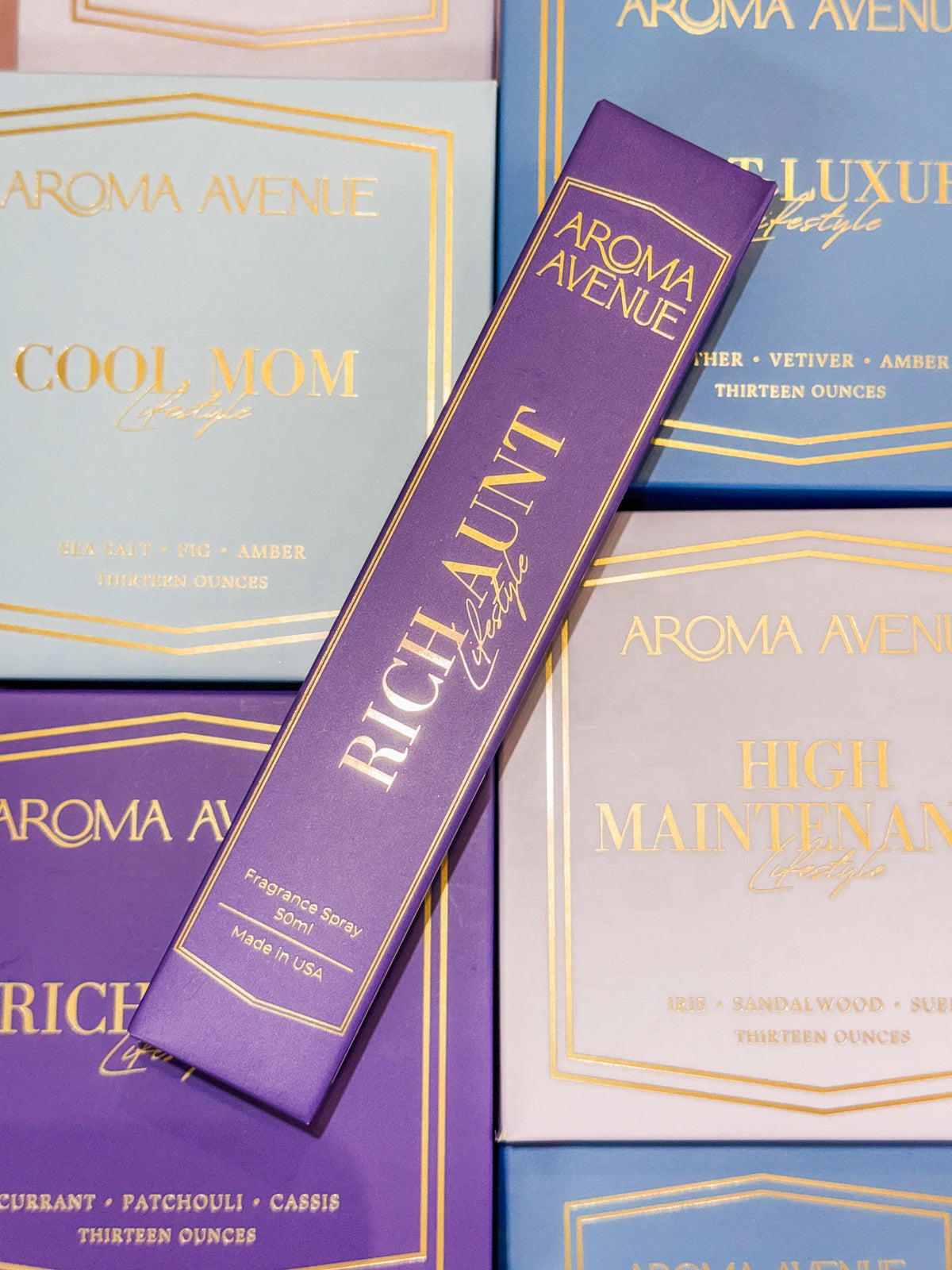 Aroma Avenue Fragrance Spray - Rich Aunt