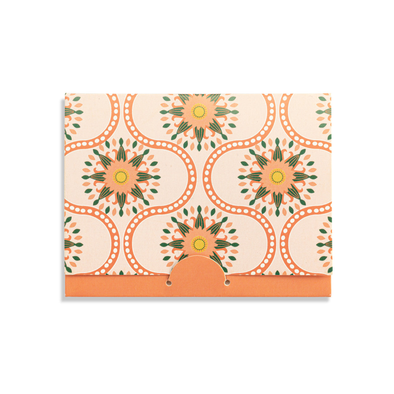 Get Well Soon Floral Card & Gold Heart Necklace - 16in