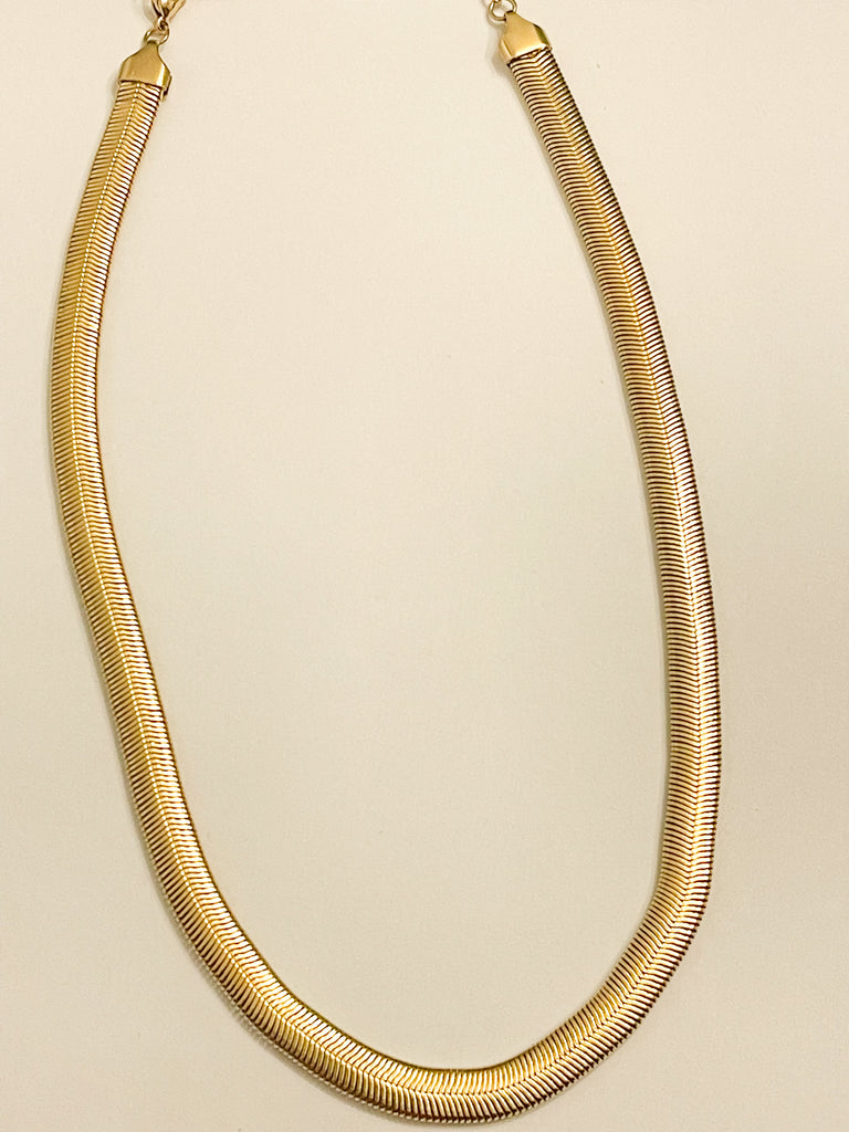 Emma 8MM Gold Snake Chain