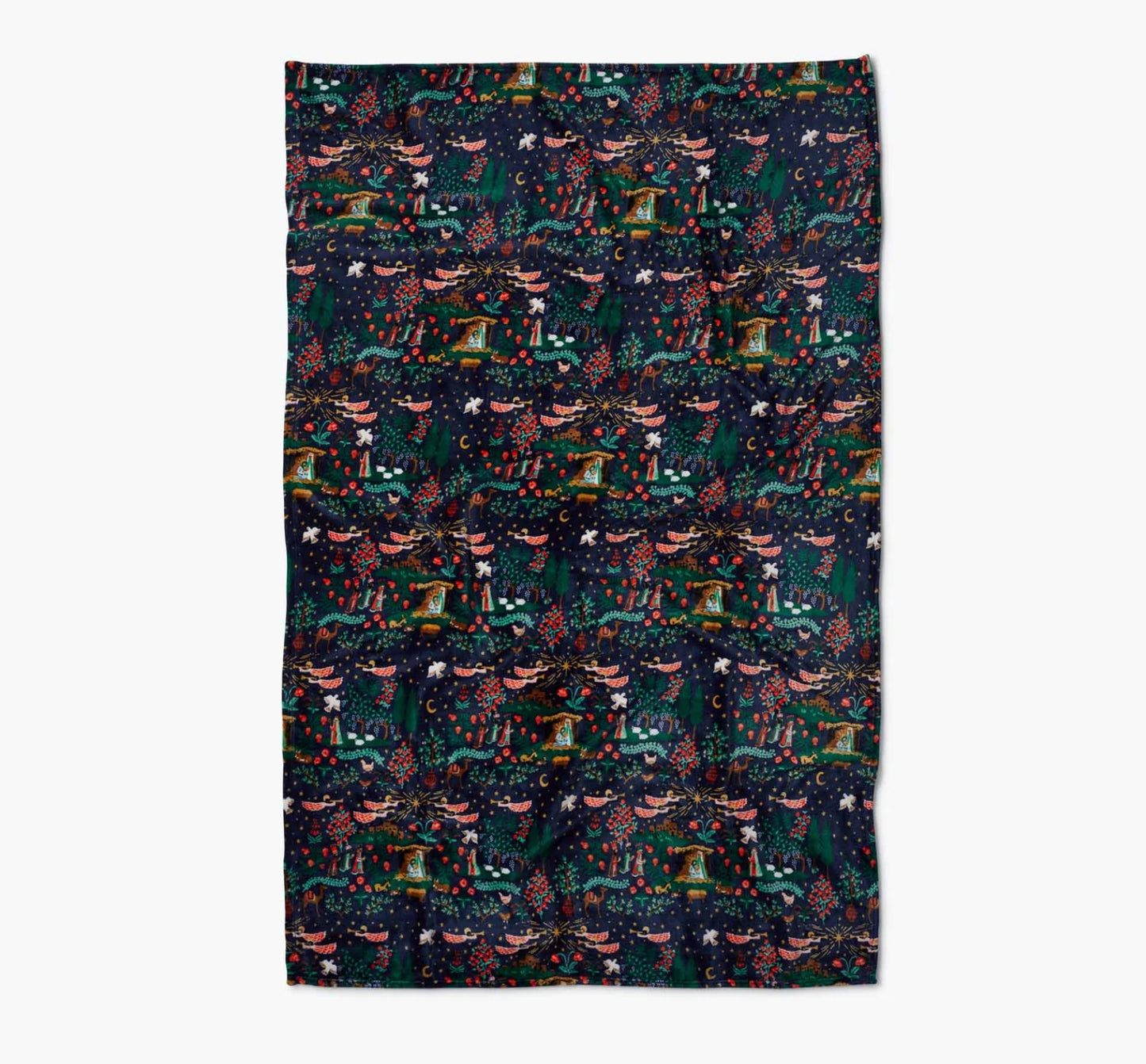 Rifle Paper Co. Nativity Fleece Blanket