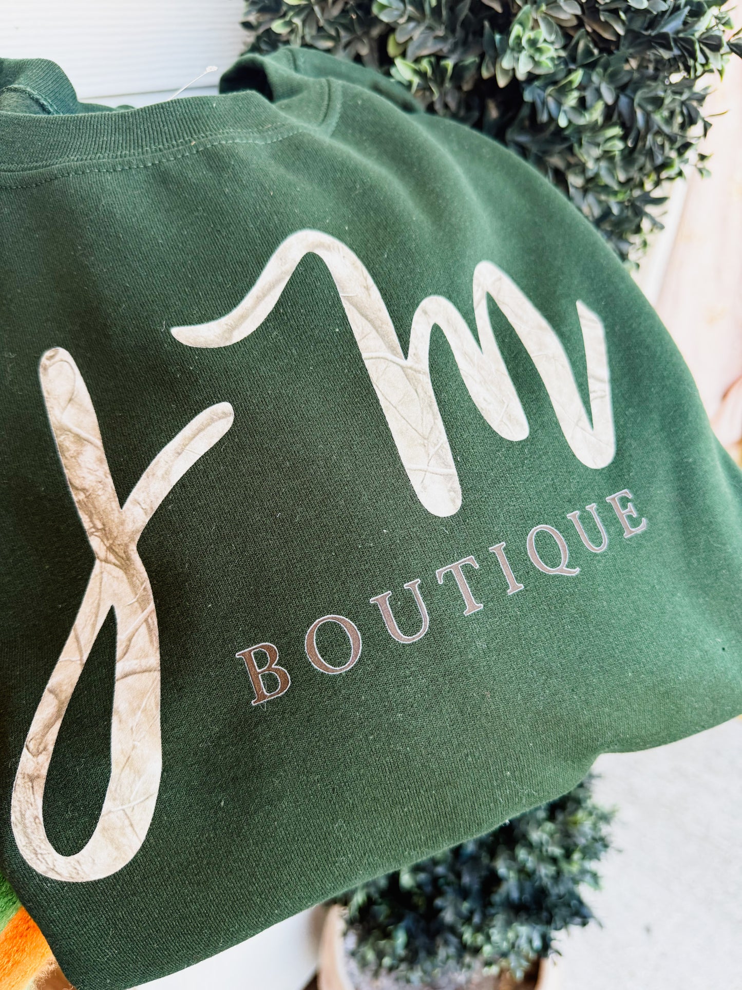 JM Camo Sweatshirt - Forrest