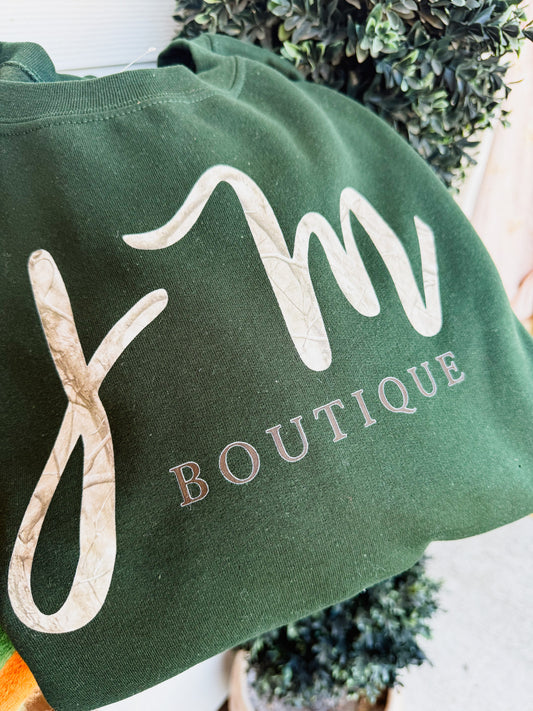 JM Camo Sweatshirt - Forrest