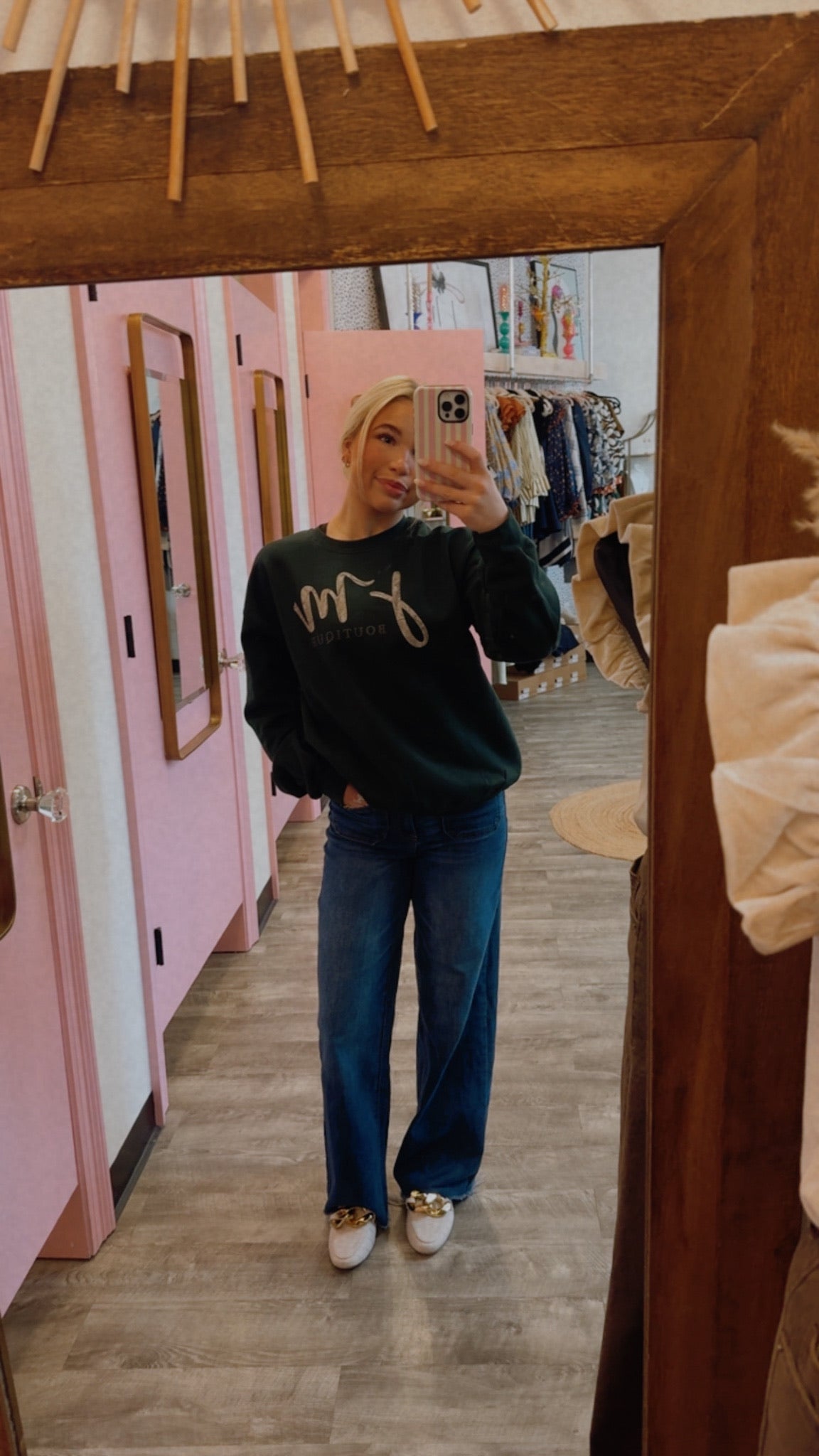 JM Camo Sweatshirt - Forrest