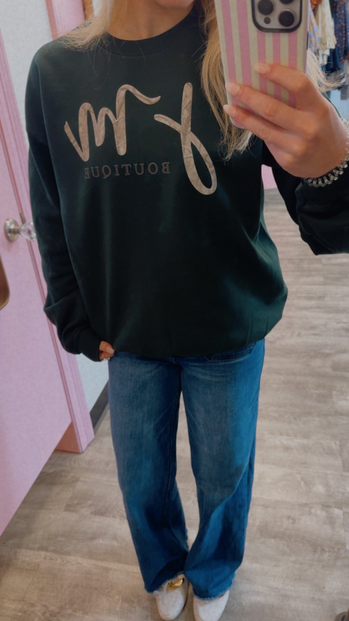 JM Camo Sweatshirt - Forrest