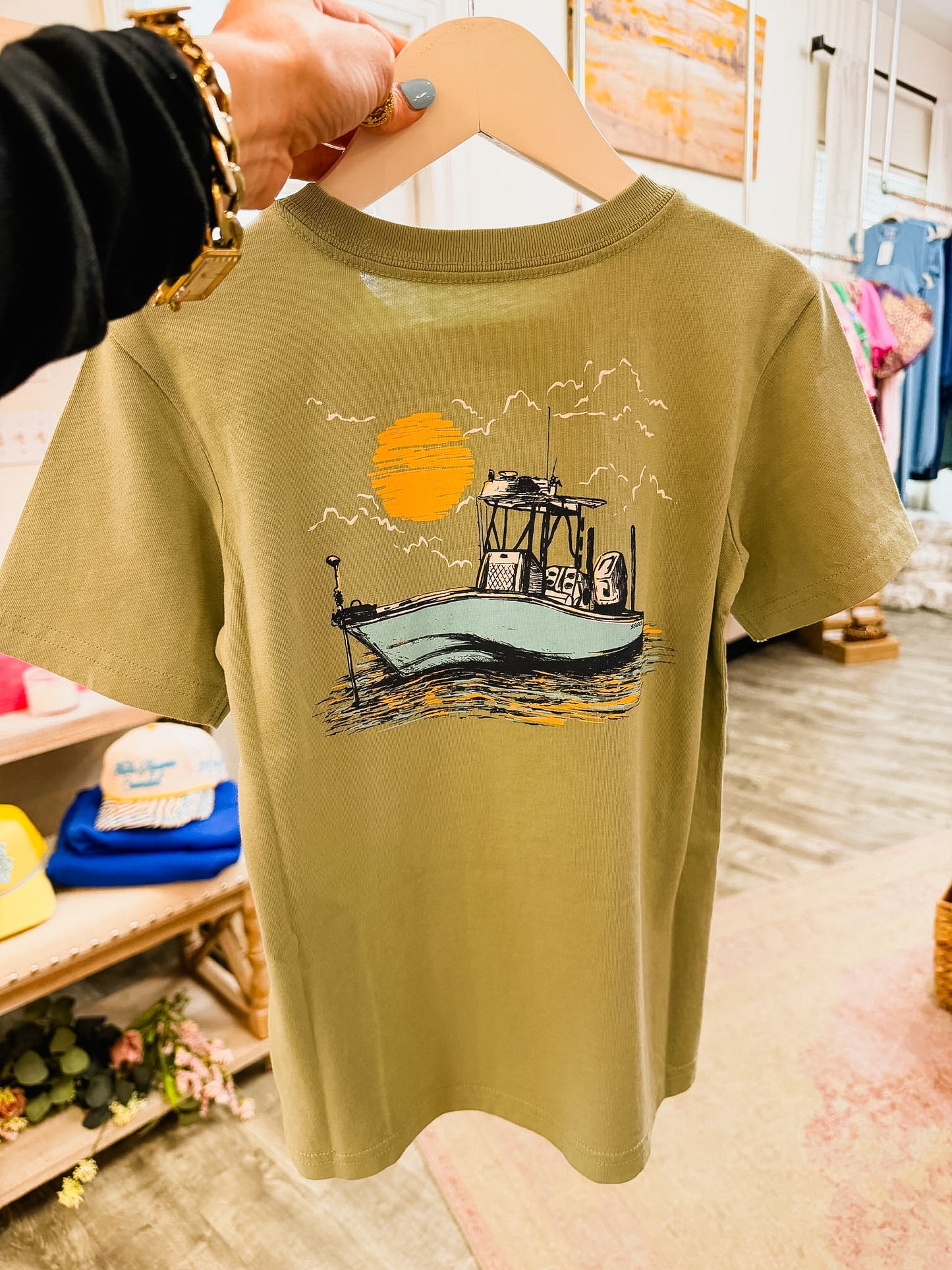 SSCO Youth Bay Breeze Tee SS - Iceberg Green
