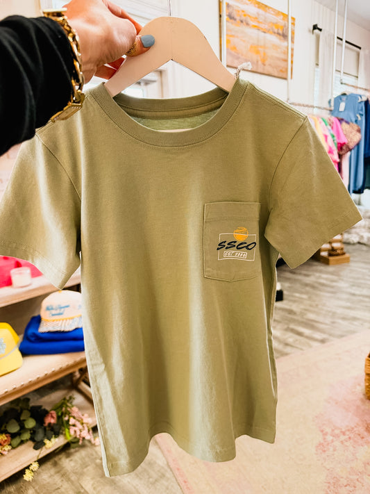 SSCO Youth Bay Breeze Tee SS - Iceberg Green