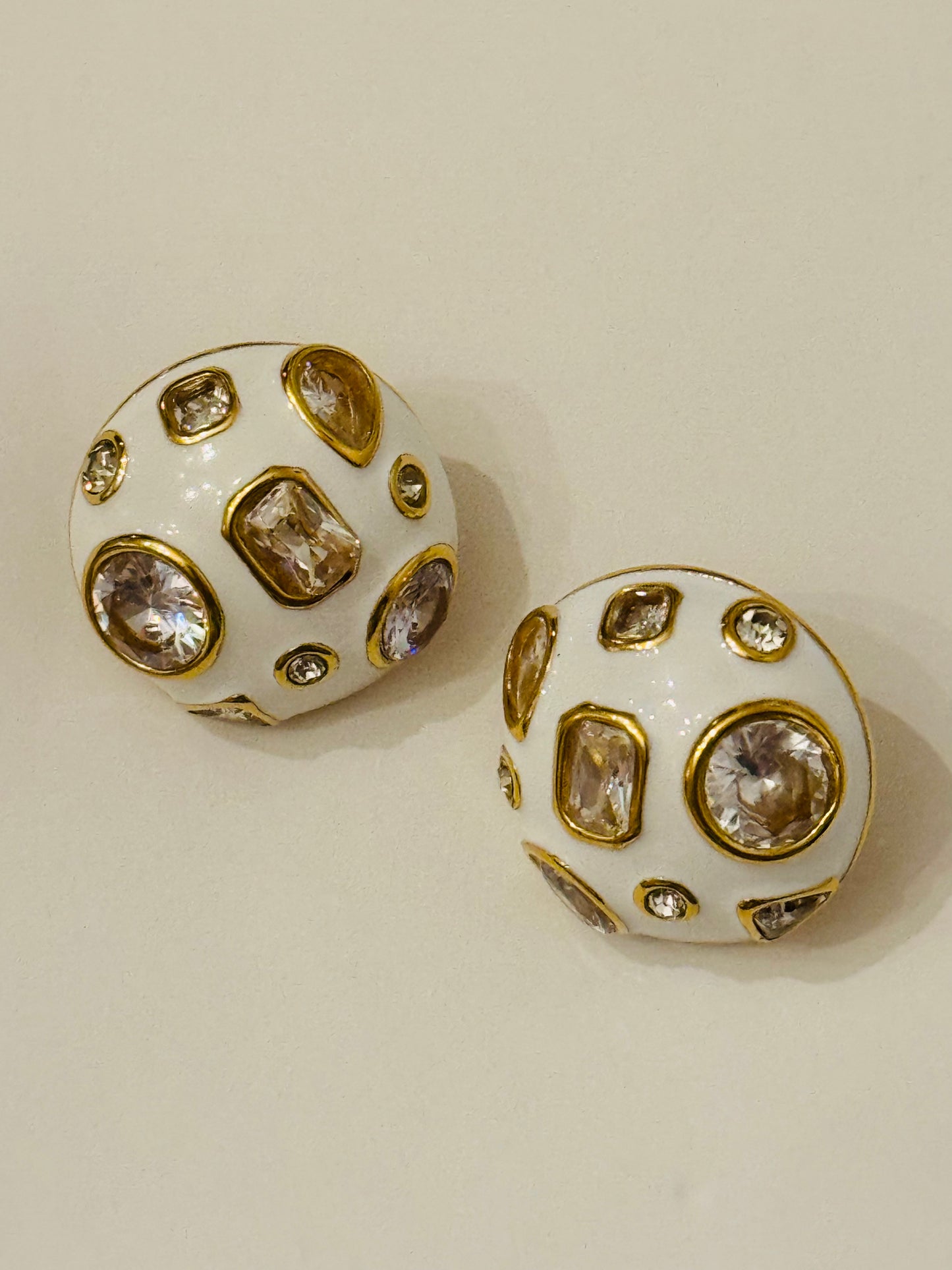 Savannah Jeweled Circle Studs