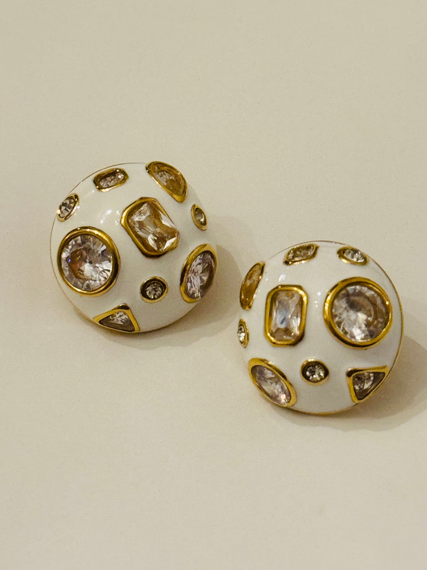 Savannah Jeweled Circle Studs