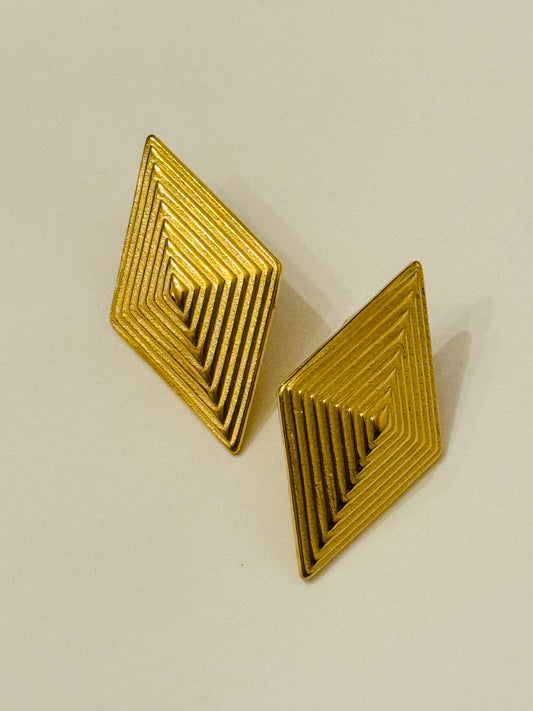 Ellie Geometric Stud Earrings