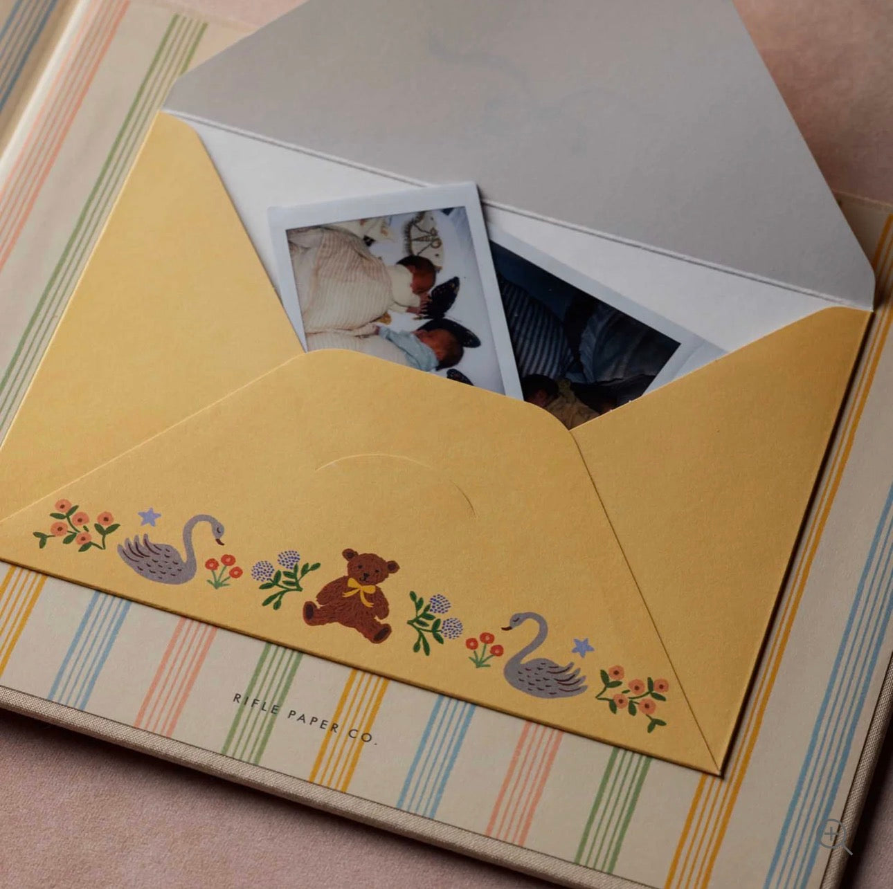 Rifle Paper Co. Baby Embroidered Memory Book