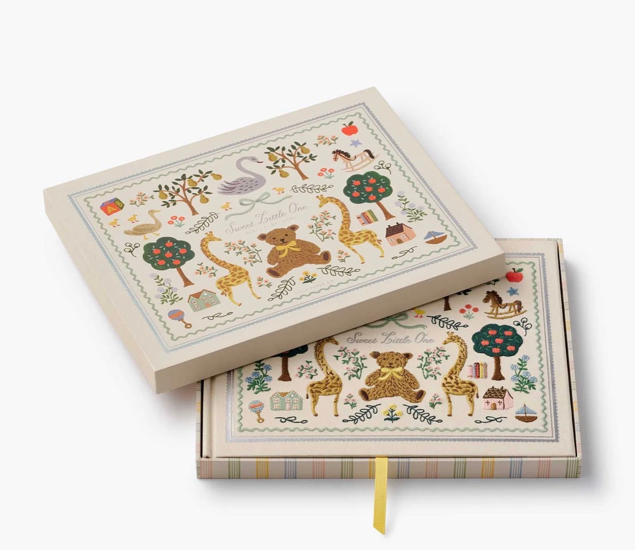 Rifle Paper Co. Baby Embroidered Memory Book