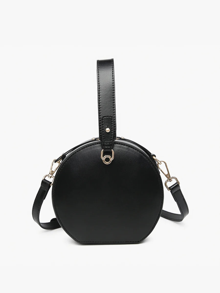 Jennu Copenhagen Rounded Crossbody - Black