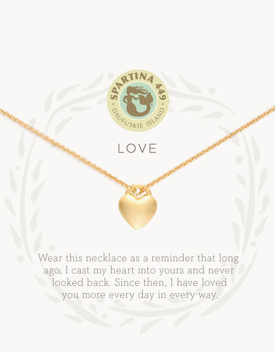 Sea La Vie Necklace Love/Heart by Spartina 449