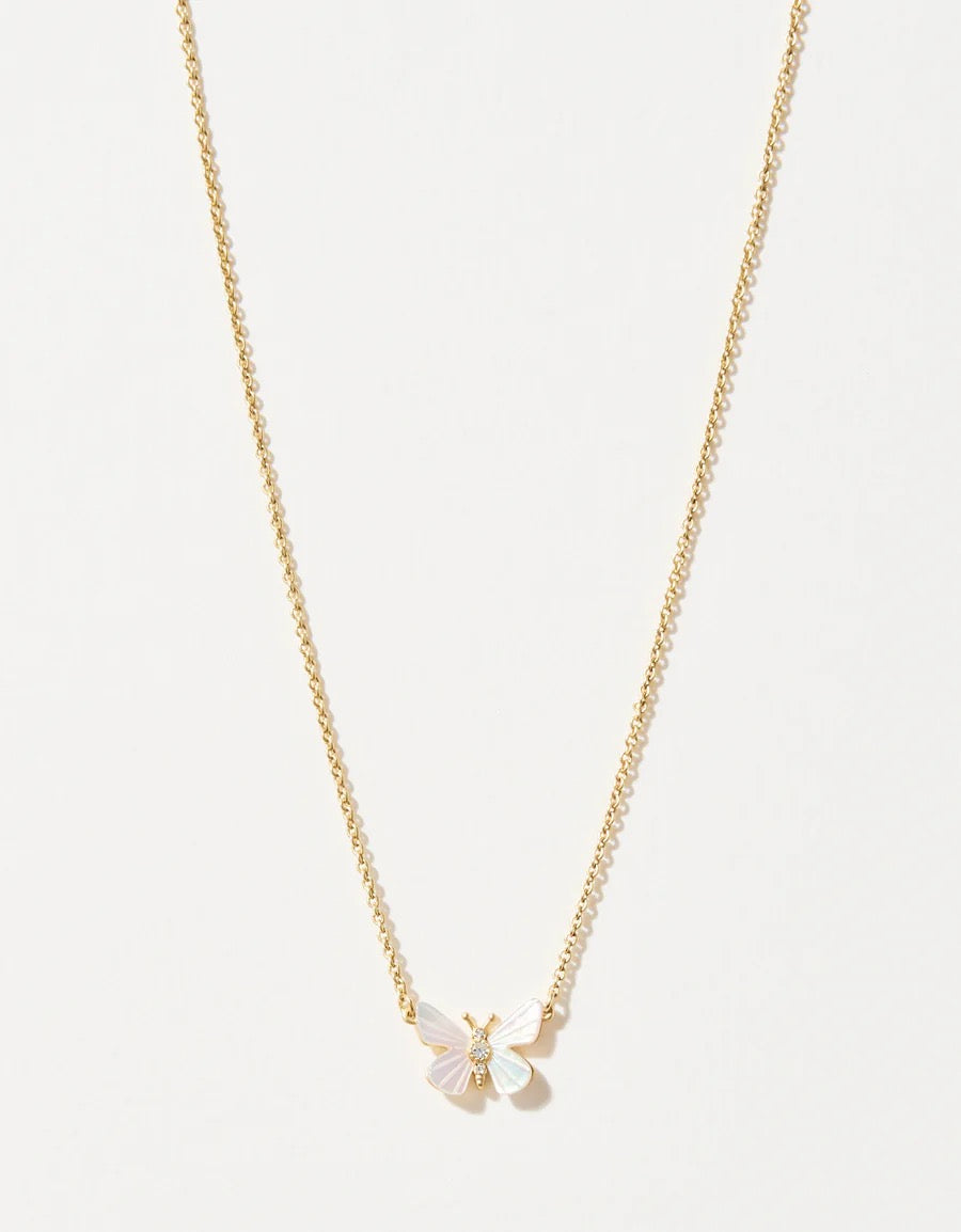 Sea La Vie Necklace Transformation/Mother-of-Pearl Monarch by Spartina 449
