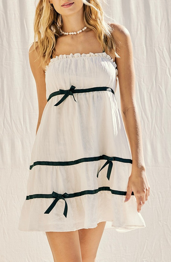 Only The Cutest Poly Bow Dress