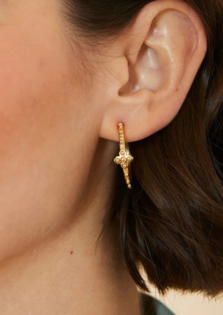 Richmond Hill Hoop Earrings 25mm by Spartina 449