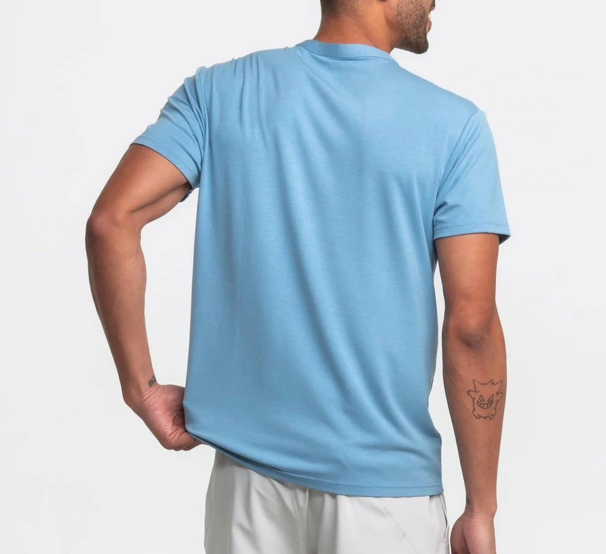 SSCO Max Comfort Henley SS - Marine Blue