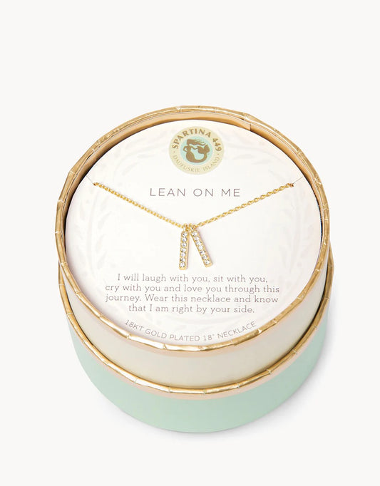 Sea La Vie Necklace Lean On Me/Double Bars by Spartina 449