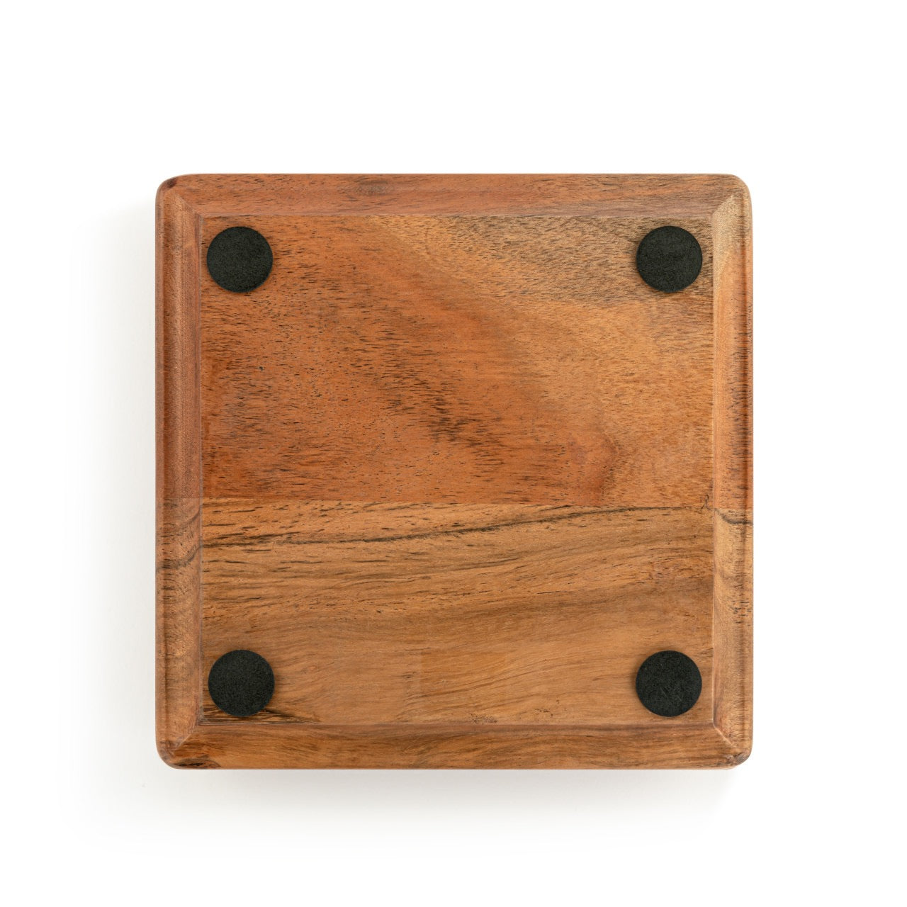 Silent Night Holy Night Etched Wood Trivet - 7.5in