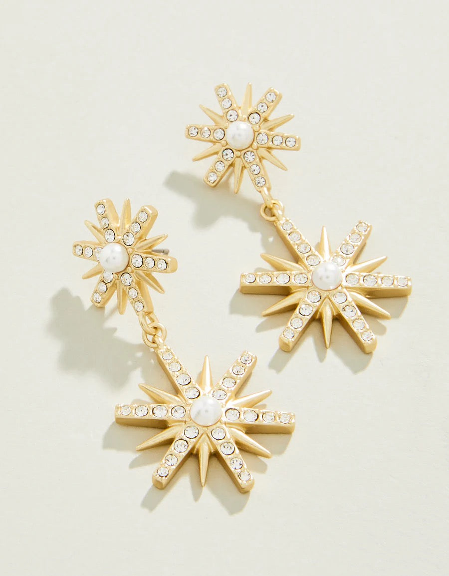 Starry Night Earrings Crystal by Spartina 449