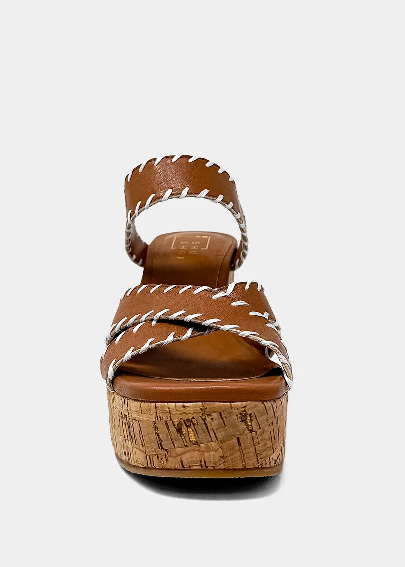 Jada Wedge Sandal - Camel