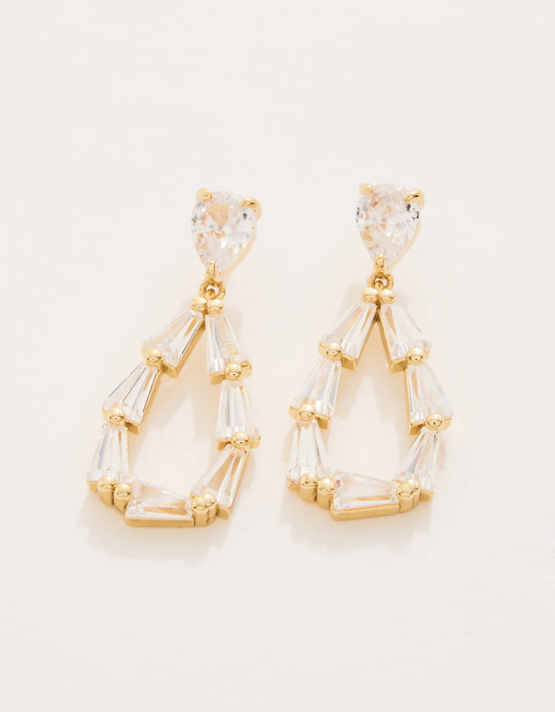 Caroline Earrings in Crystal by Spartina 449