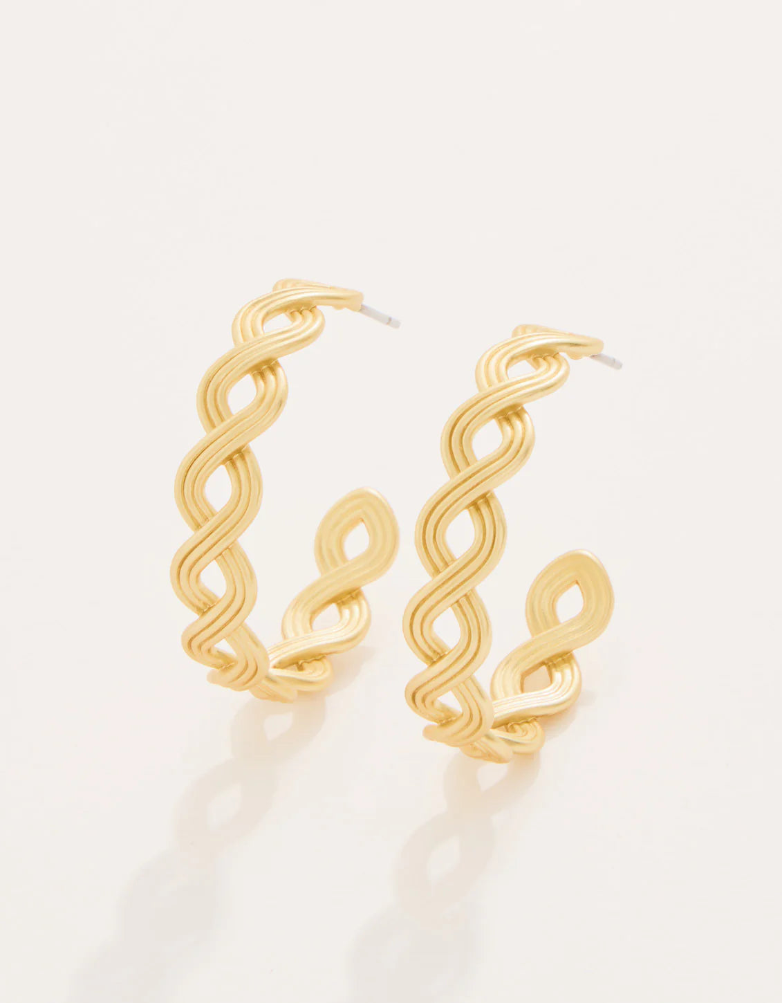 Wilson Creek Hoop Earrings in Gold by Spartina 449