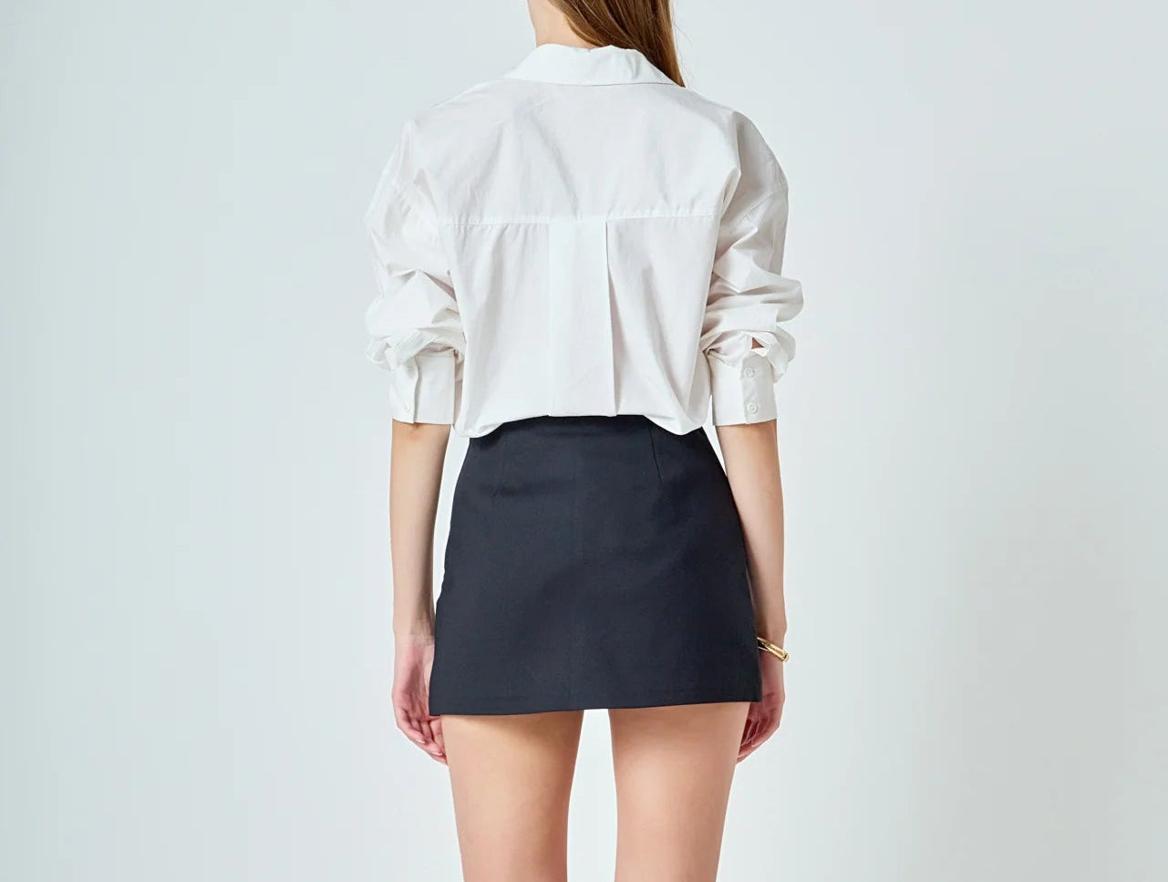 When You Walk In Skort - Black
