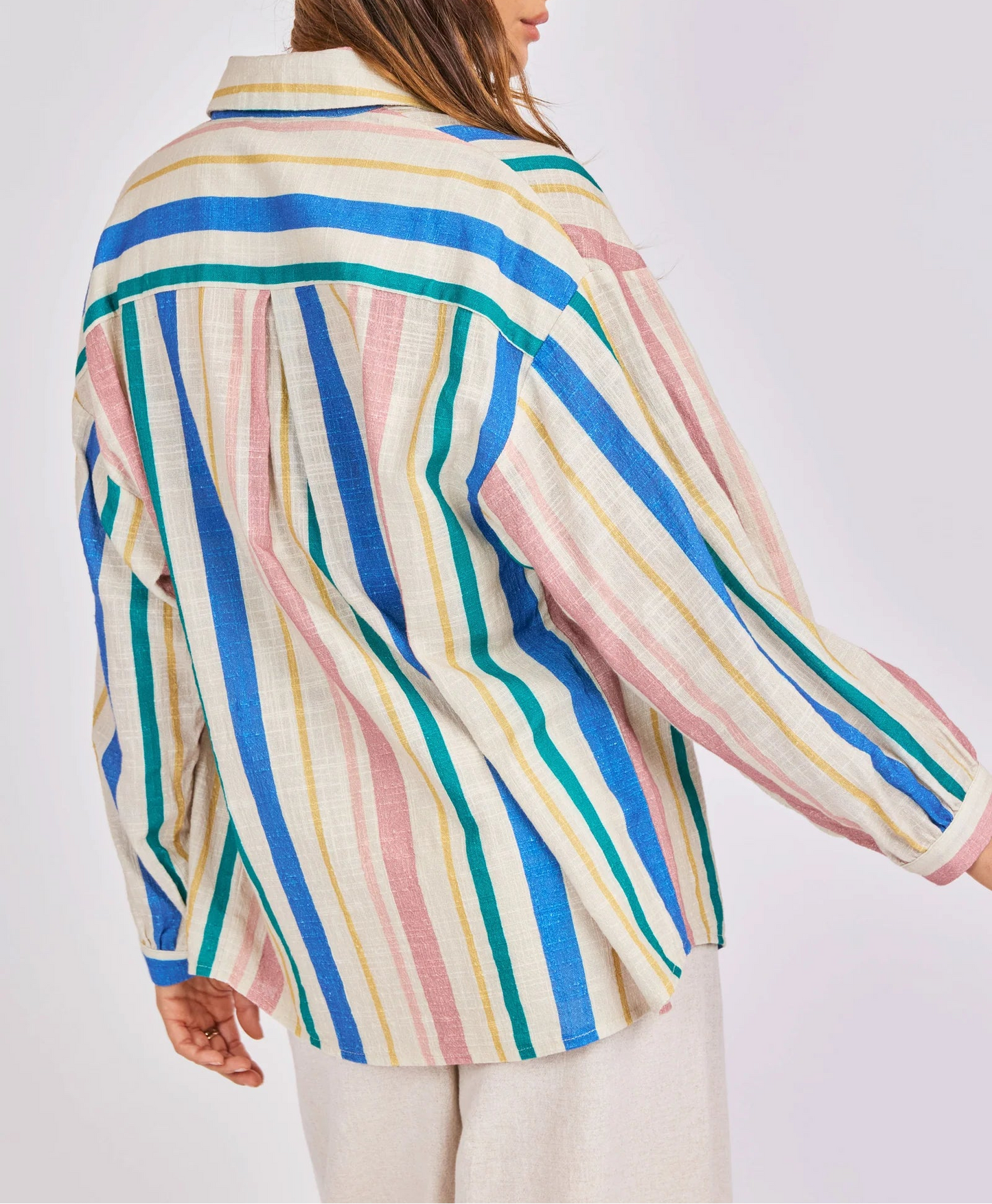 Sail Away Button Up - Multi