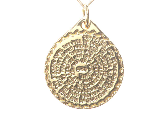 Goddess Charm Bar Lord's Prayer Charm