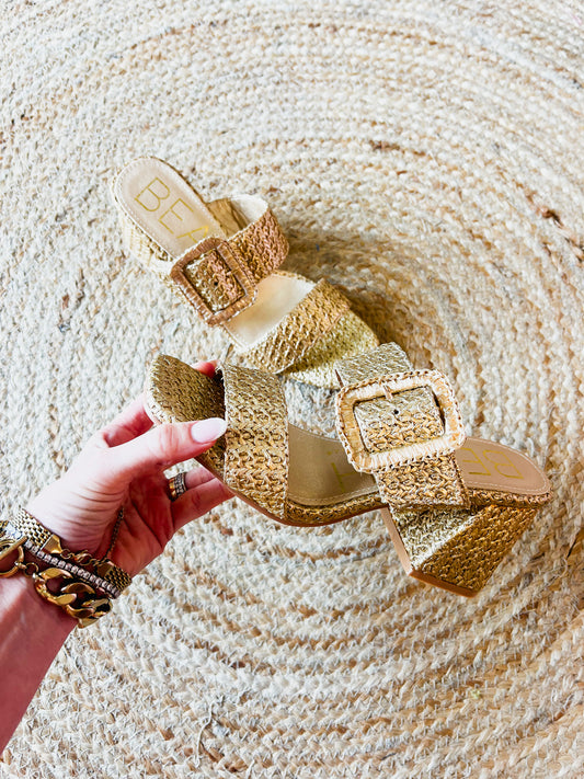 Matisse Lucy Heeled Sandal - Gold