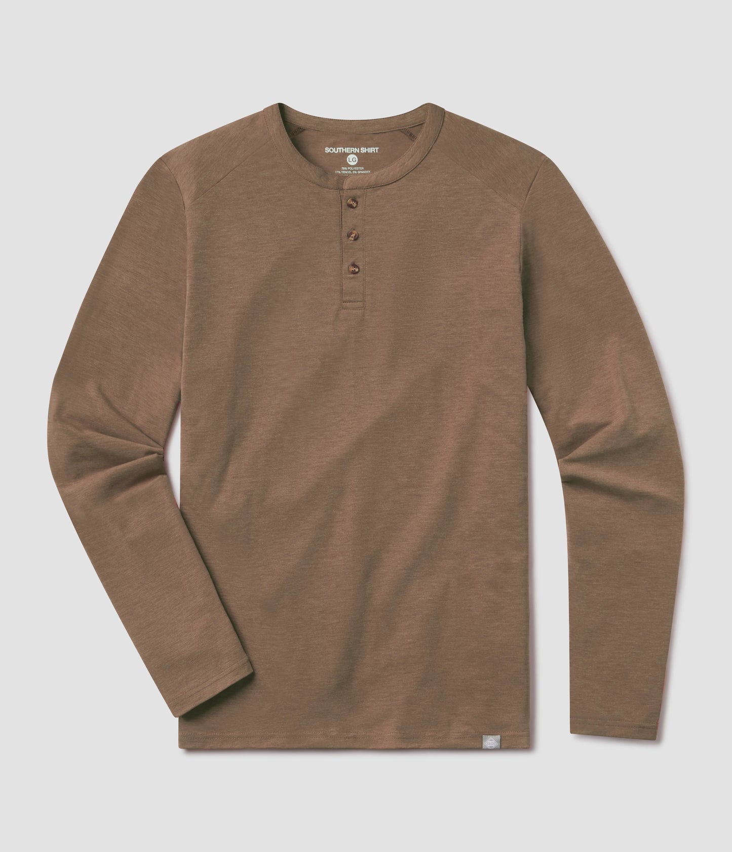 SSCO Max Comfort Henley L/S - Natural