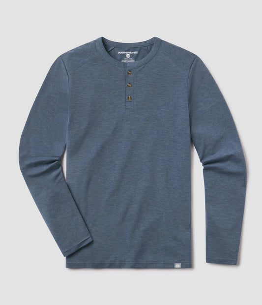 SSCO Max Comfort Henley L/S - Windsor