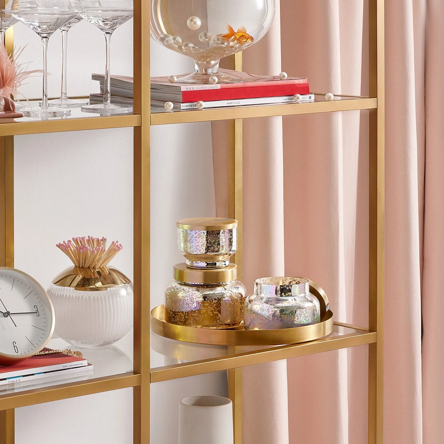 Capri Blue Mercury Iridescent Inverted Volcano Candle - 10oz.