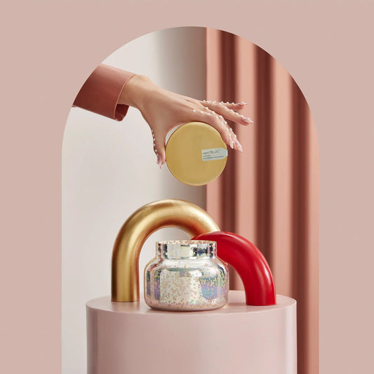 Capri Blue Mercury Iridescent Signature Volcano Candle - 19oz