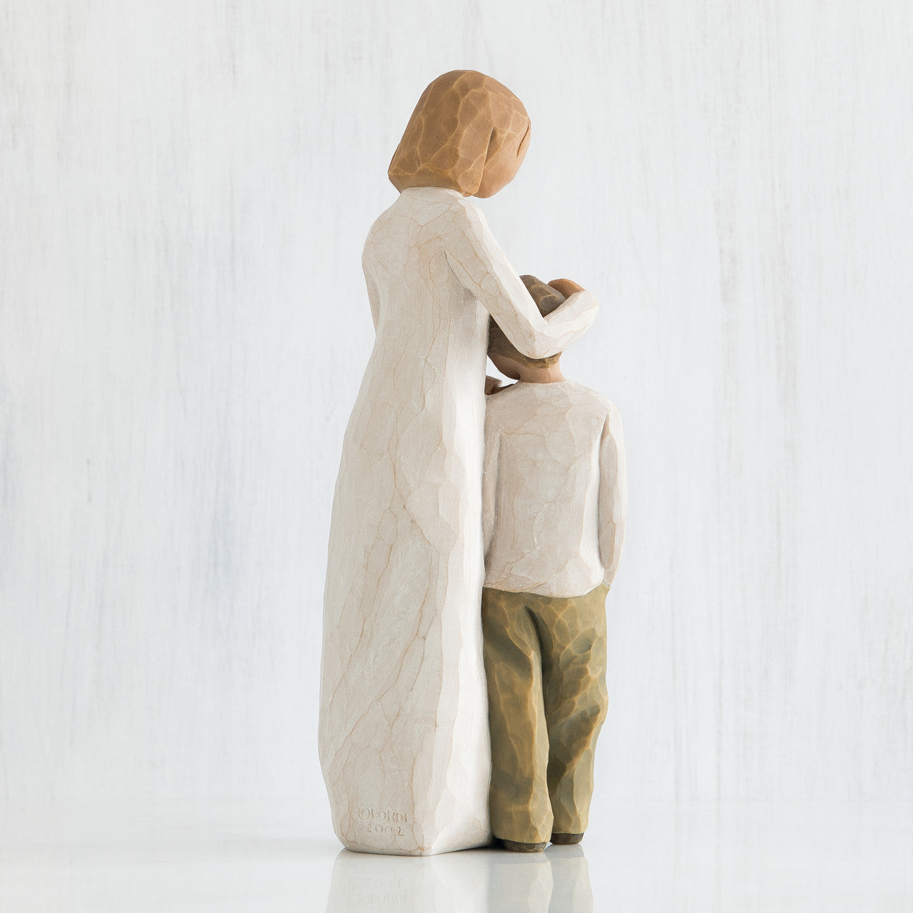 Mother and Son Sculpted Figure by Susan Lordi | Willow Tree