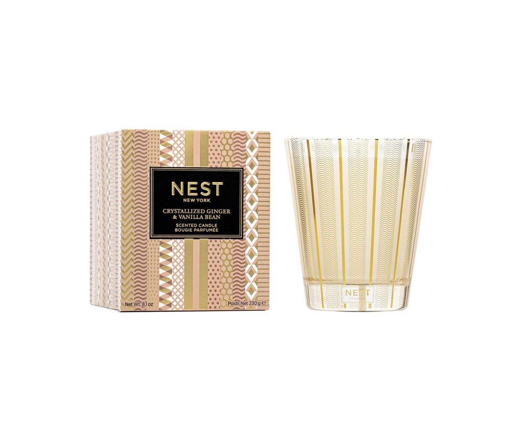Nest Classic Candle - Crystallized Ginger & Vanilla Bean