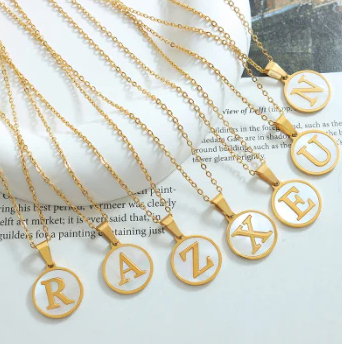 3 Souls Initial Necklace
