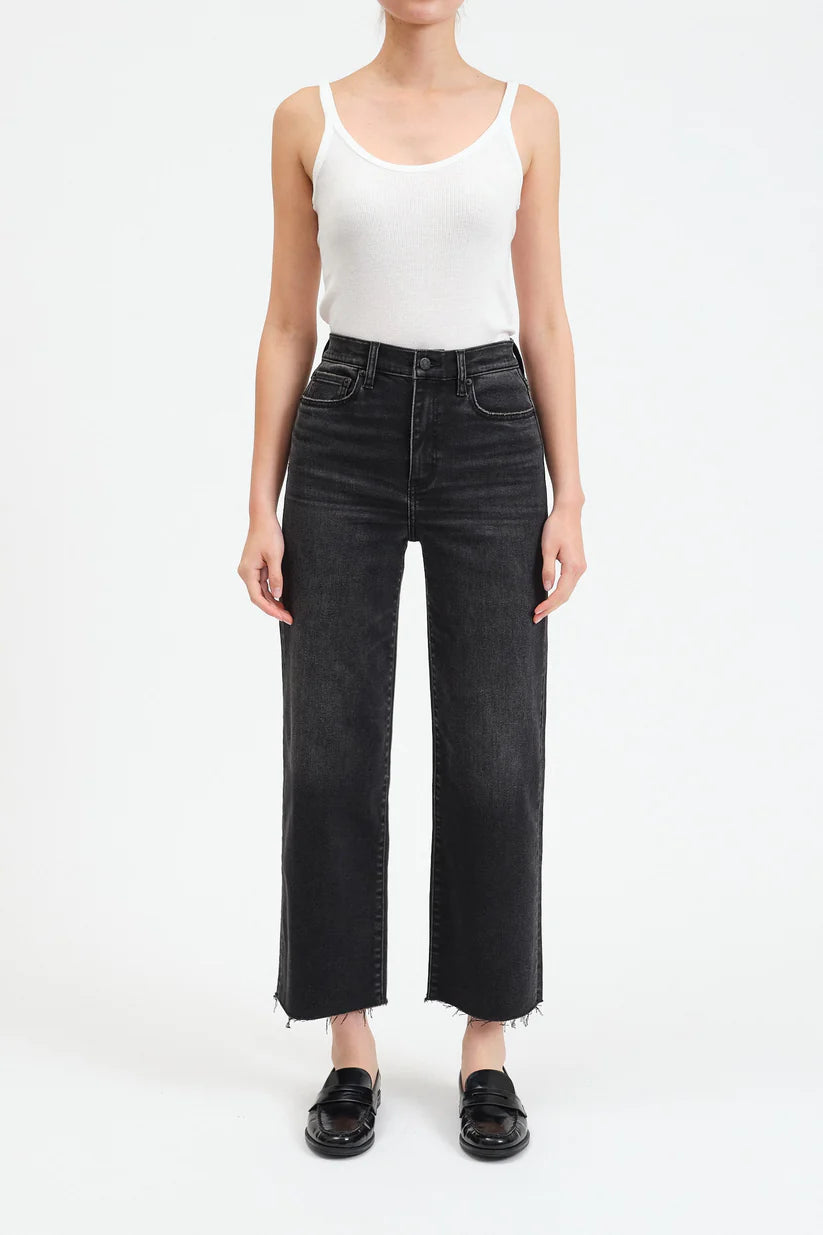 Daze Pleaser High Rise Wide Leg - Twilight
